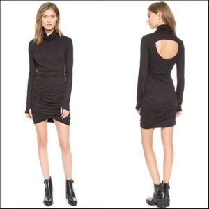 NWT Pam&Gela CUTOUT BACK T-Neck Dress M